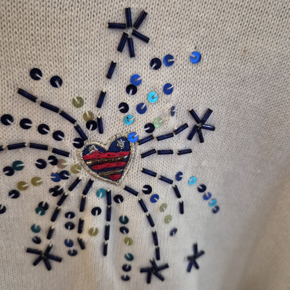 Festive Fireworks Cardigan Sweater - Picture 11 of 11